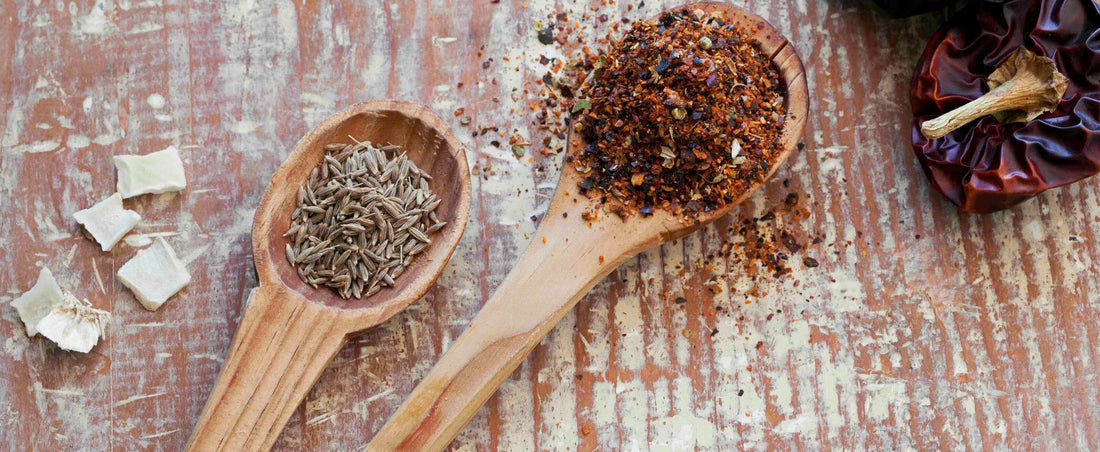 Spice-11: Spice age, green tea bitterness, and garlic